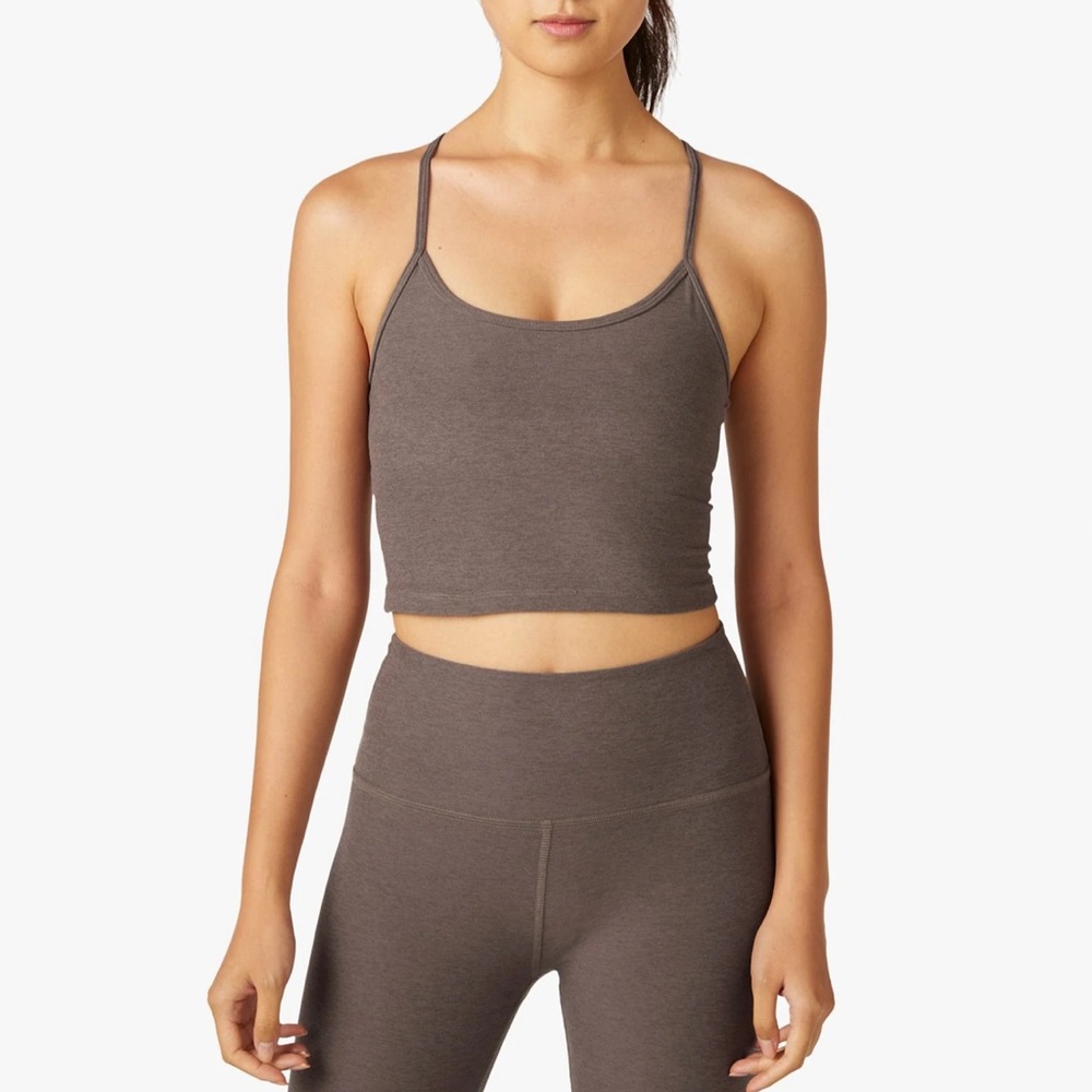 Beyond Yoga Slim Racerback Cropped Tank